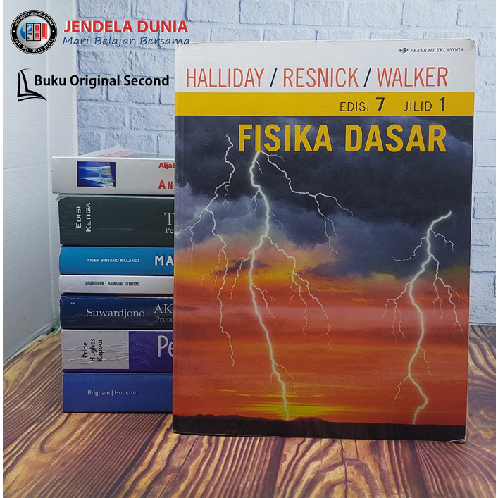 Jual FISIKA DASAR EDISI 7 JILID 1 | HALLIDAY | RESNICK | WALKER ...