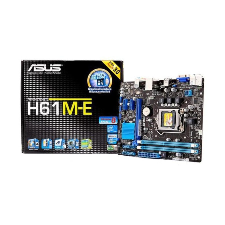 Jual Mainboard Motherboard Asus H M E Lga Ddr Gen Garansi