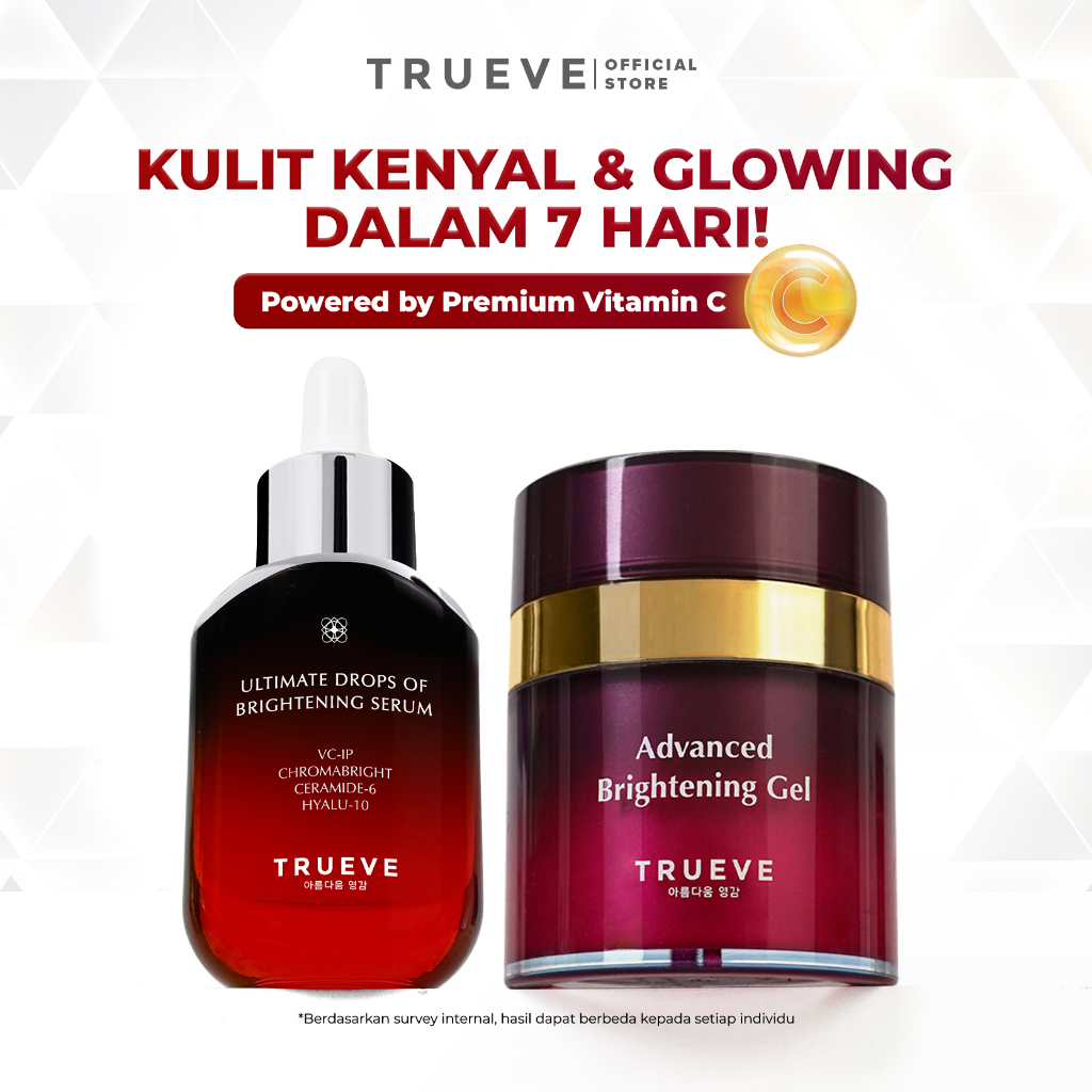 Jual TRUEVE Serum & Moisturizer Gel Set: For Dry Skin | Shopee Indonesia