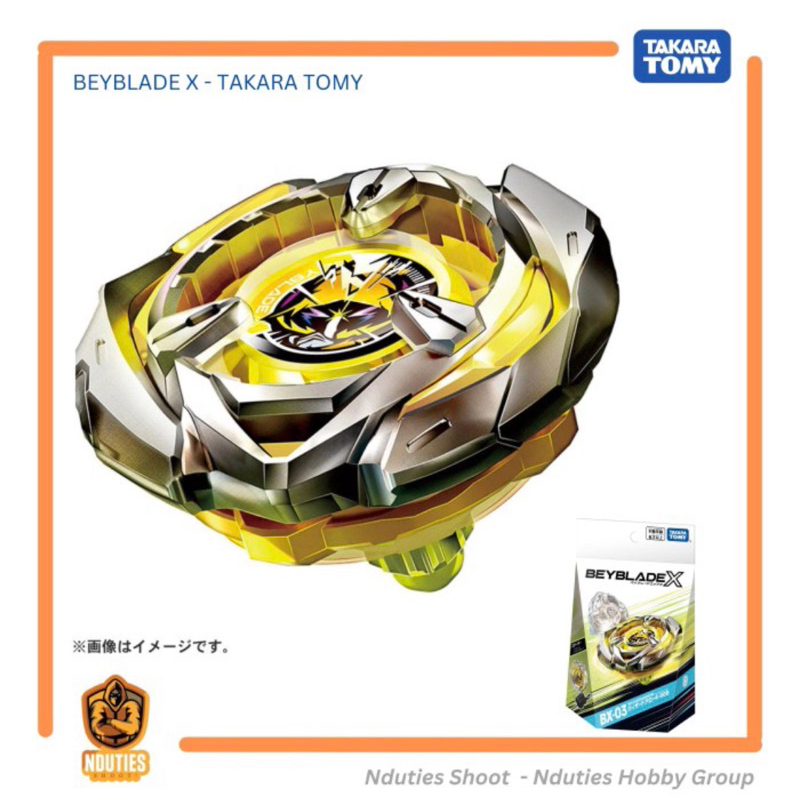 Jual BX-03 Beyblade X WIZARD ARROW 4-80B + Launcher Takara Tomy ...