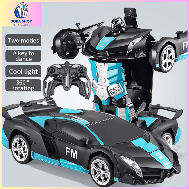 Jual Mainan Mobil Remote Control/Rc Car Transformer 1:18 Mobil Remot ...