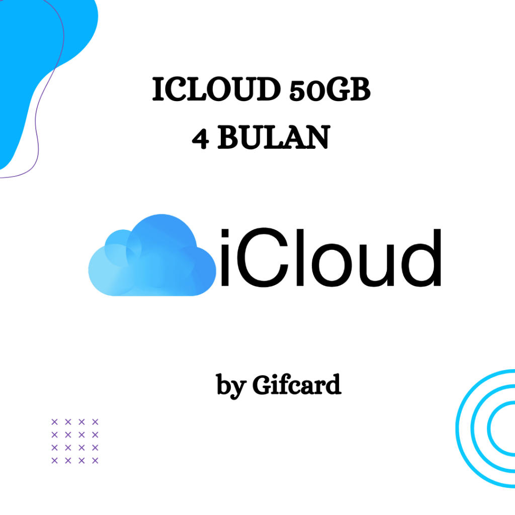 Jual [PROMO] Icloud Storage 50Gb / 4Bulan tanpa email dan password