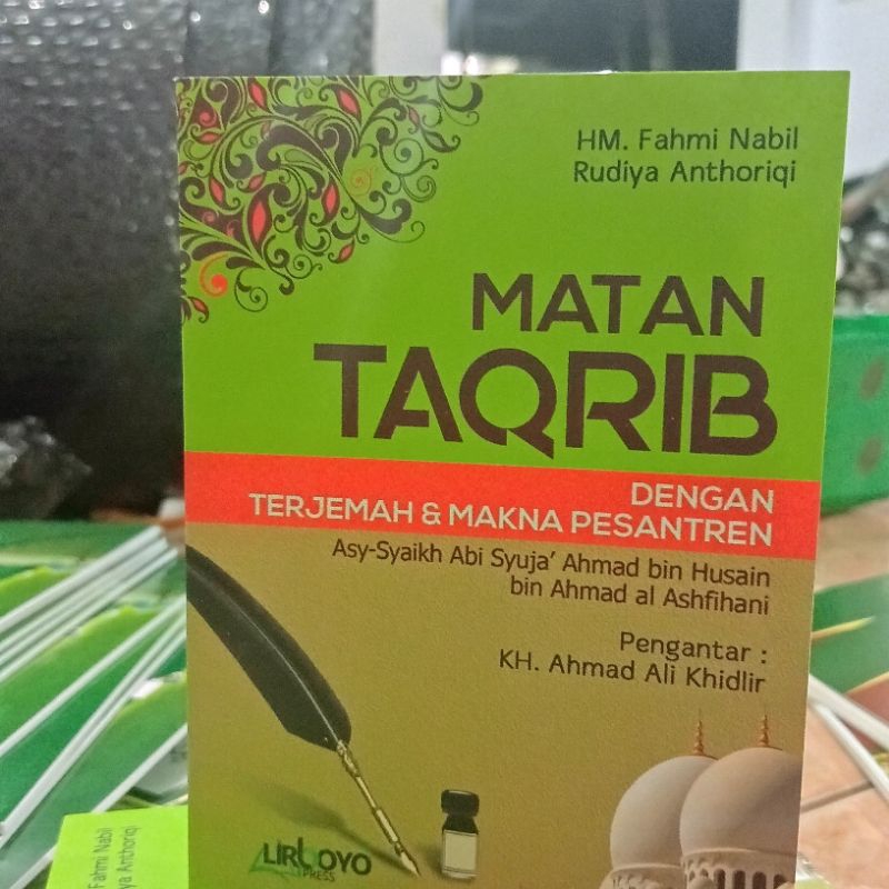 Jual Matan Taqrib Terjemah Dan Makna Pesantren | Terjemah Taqrib ...