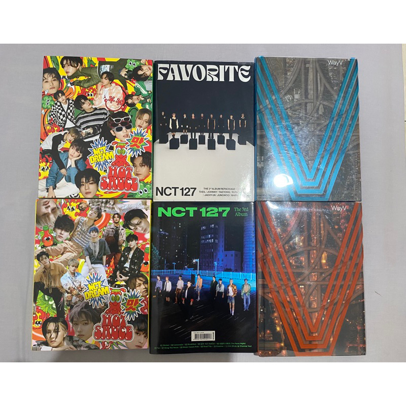 Jual Official Album Only NCT Dream Hot Sauce (Boring), NCT 127 Sticker