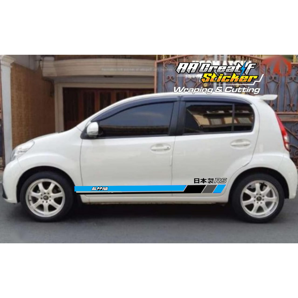 Jual sticker mobil cutting daihatsu sirion | Shopee Indonesia