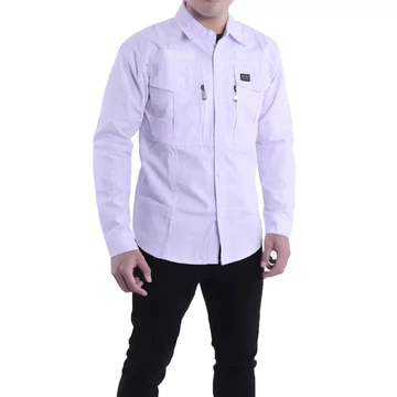 Kemeja Pria Outdoor Premium W Tac Panjang American Ripstop High Quality Seragam Kerja Formal