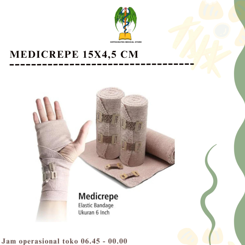 Jual Medicrepe 15x4,5 cm / Medicrepe 6 inch | Shopee Indonesia