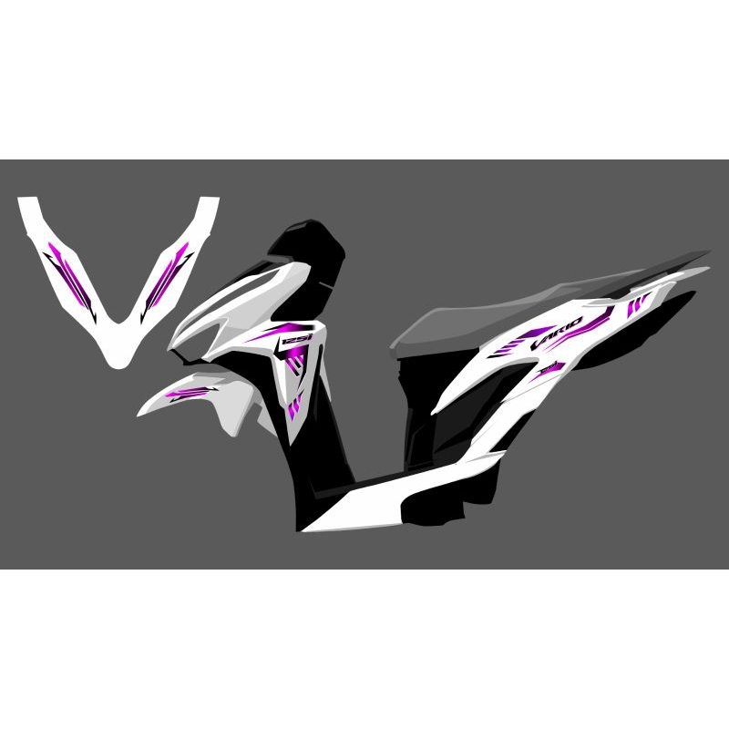 Jual STRIPING TRANSPARAN VARIO LED NEW GEN 1 CUSTOM VARICHA | Shopee ...