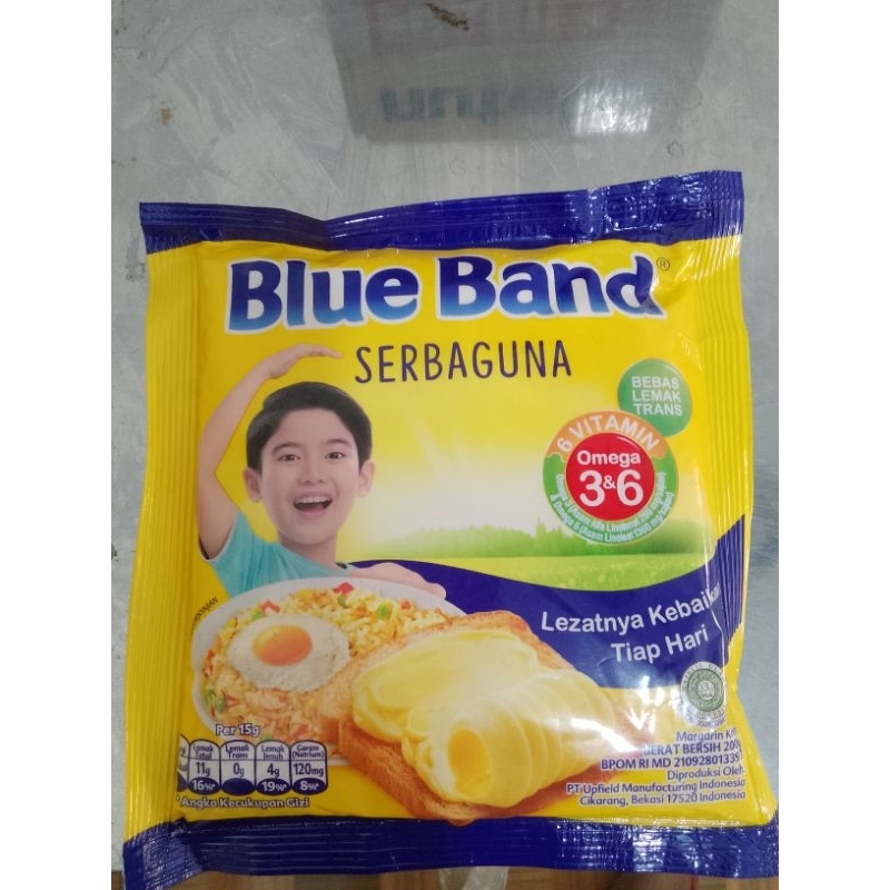 Jual Mentega Blue Band Serbaguna 200gr / Margarine Sachet Exp. Feb 2024