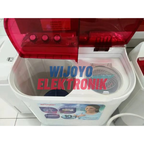 Jual MESIN CUCI SHARP EST 1070 SJ 10 KG 2 TABUNG EST1070 10KG AQUAMAGIC ...