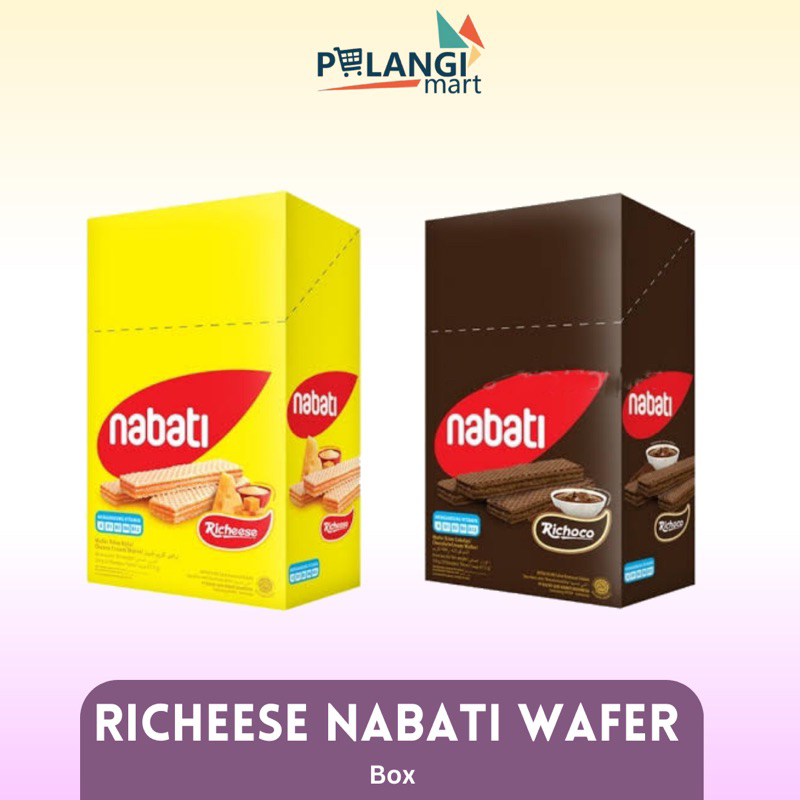 Jual RICHEESE NABATI WAFER BOX 20X8GR | Shopee Indonesia