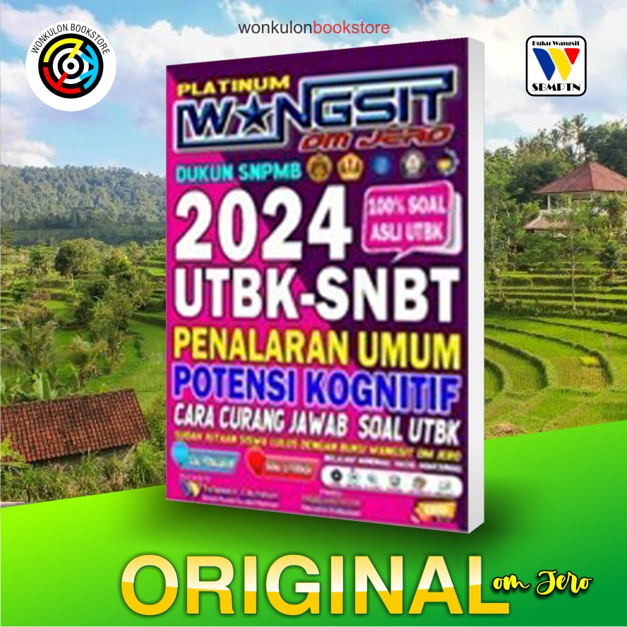 Jual Buku Wangsit OM JERO UTBK SNBT PENALARAN UMUM & POTENSI KOGNITIF ...