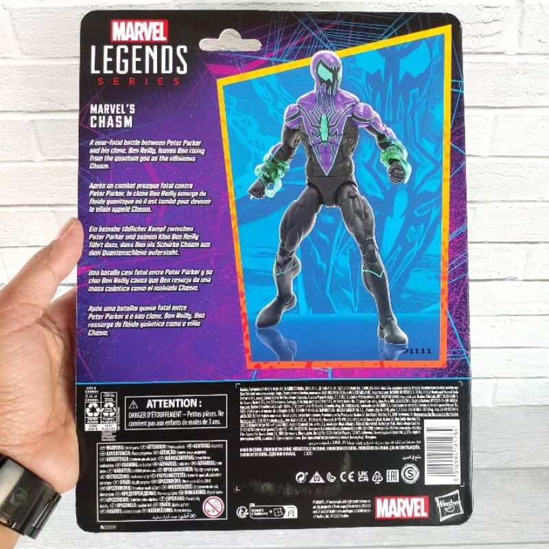 Jual MARVEL LEGENDS SPIDER-MAN CHASM SPIDERMAN RETRO VINTAGE HASBRO ...