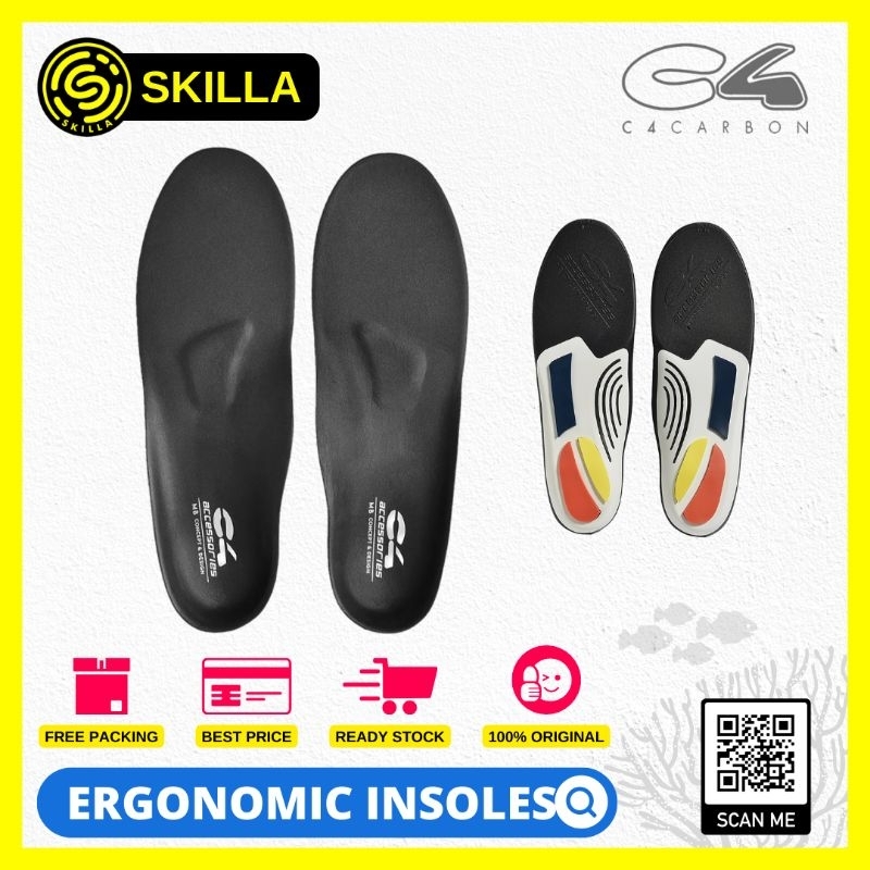 Jual C4 Ergonomic Fin Insoles | Shopee Indonesia