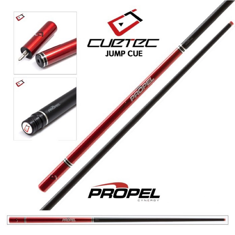 Jual Cuetec Cynergy Propel Jump Cue (Ruby Red) Shopee Indonesia