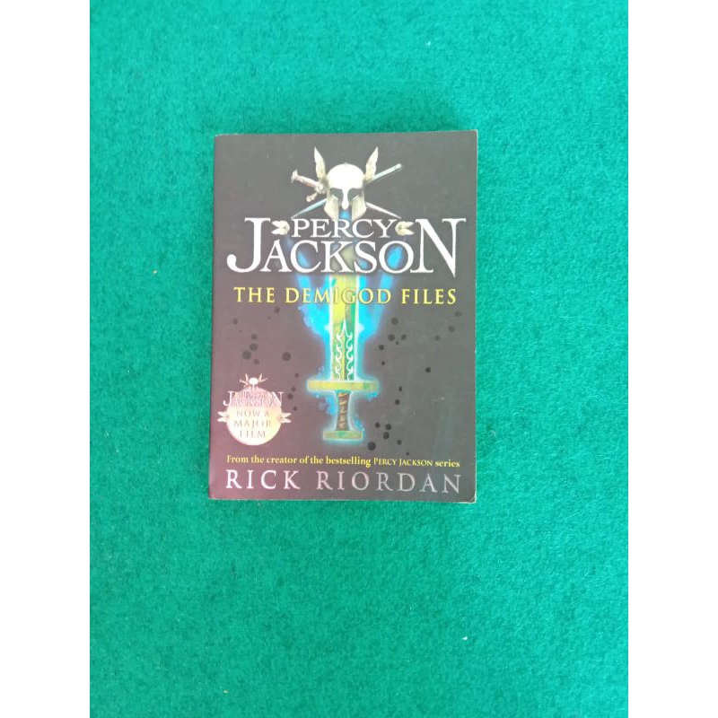 Jual Novel Percy Jackson: The Demigod Files by Rick Riordan [Original ...
