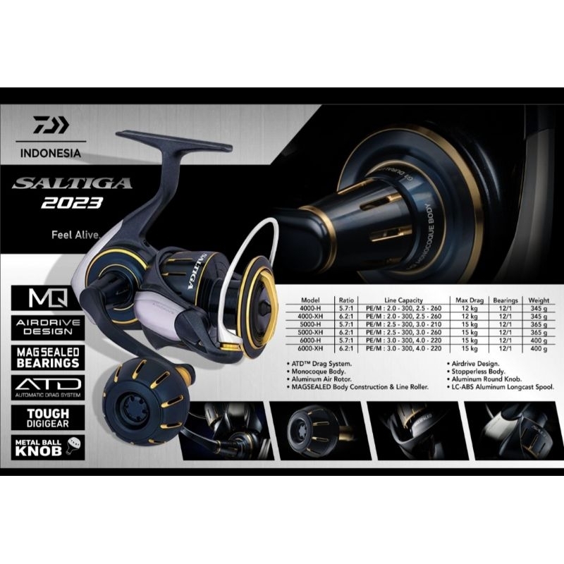 Jual Reel Daiwa Saltiga H Garansi Resmi Shopee Indonesia