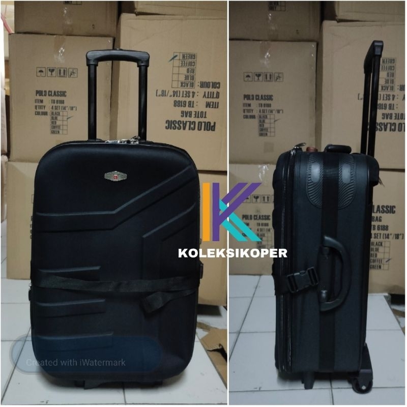 Jual Koper Polo Team Original Kanvas Tebal Ukuran Bagasi Inch