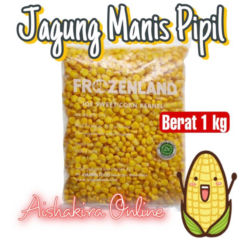 Jual Jagung Manis Pipil 1kg Shopee Indonesia 9071