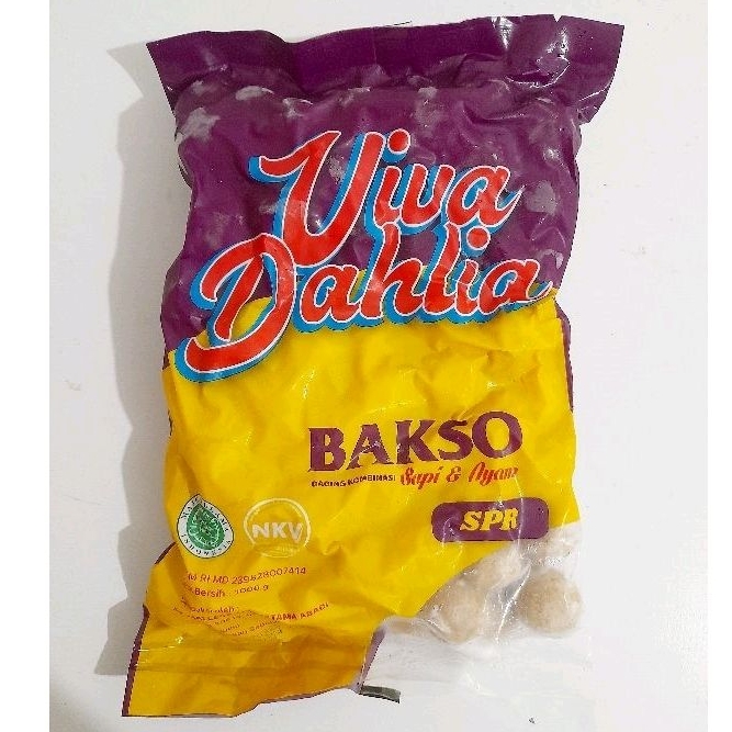 Jual Viva Dahlia Bakso Sapi And Ayam 1 Kg Shopee Indonesia