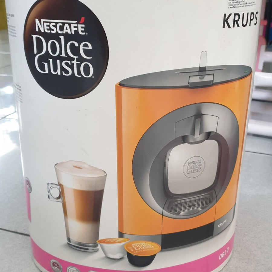 Jual Nescafe Dolce Gusto Oblo Krups 2nd line new / 0.8l orange Alat