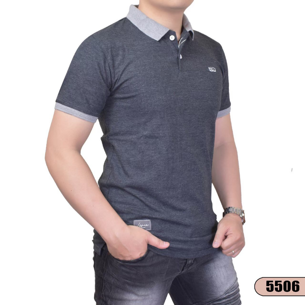 Jual Big Size Polo Shirt Koas Kerah Levin Gerimis Jumbo Xxl Xxxl Xxxxl