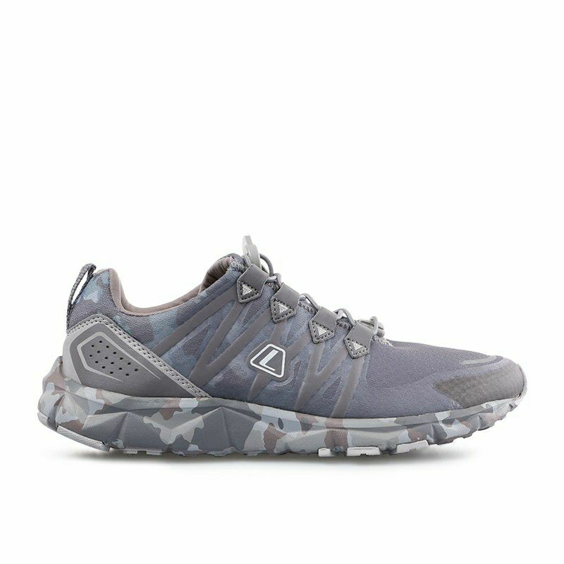 Jual Sepatu League Kumo 15 Camo Grey Running Shoes Cowo Cewe Sneakers Pria Wanita Unisex