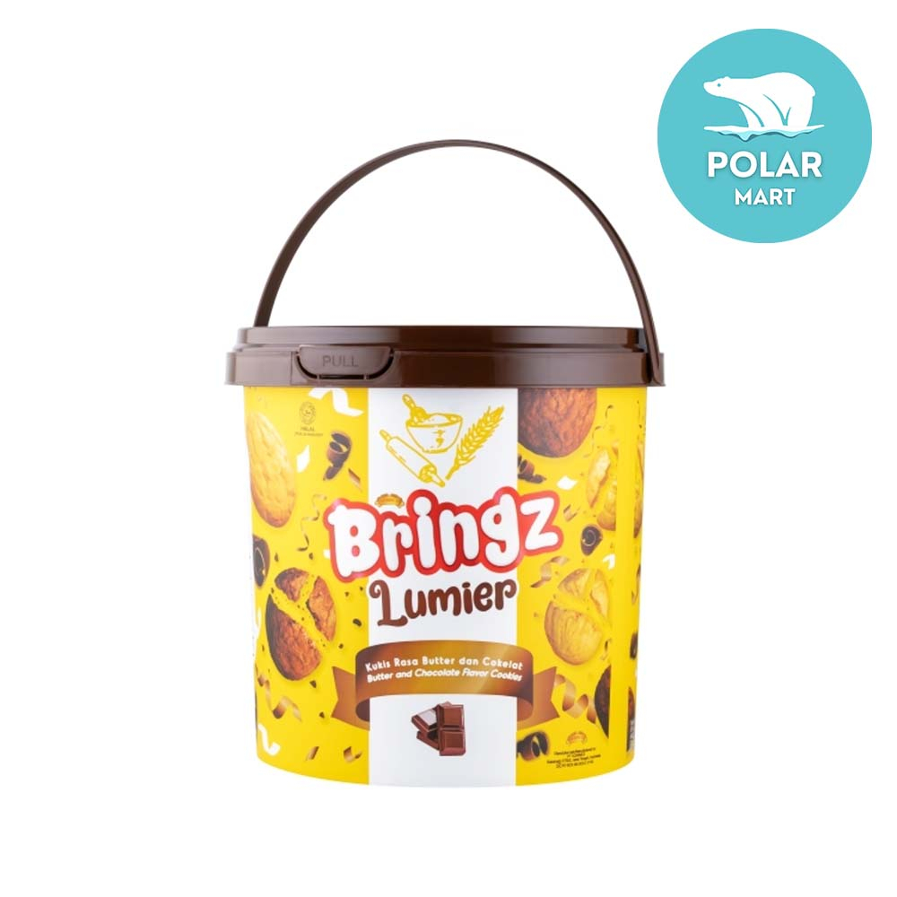 Jual Bringz Lumier Cookies Rasa Butter dan Coklat Bucket 282 Gram ...