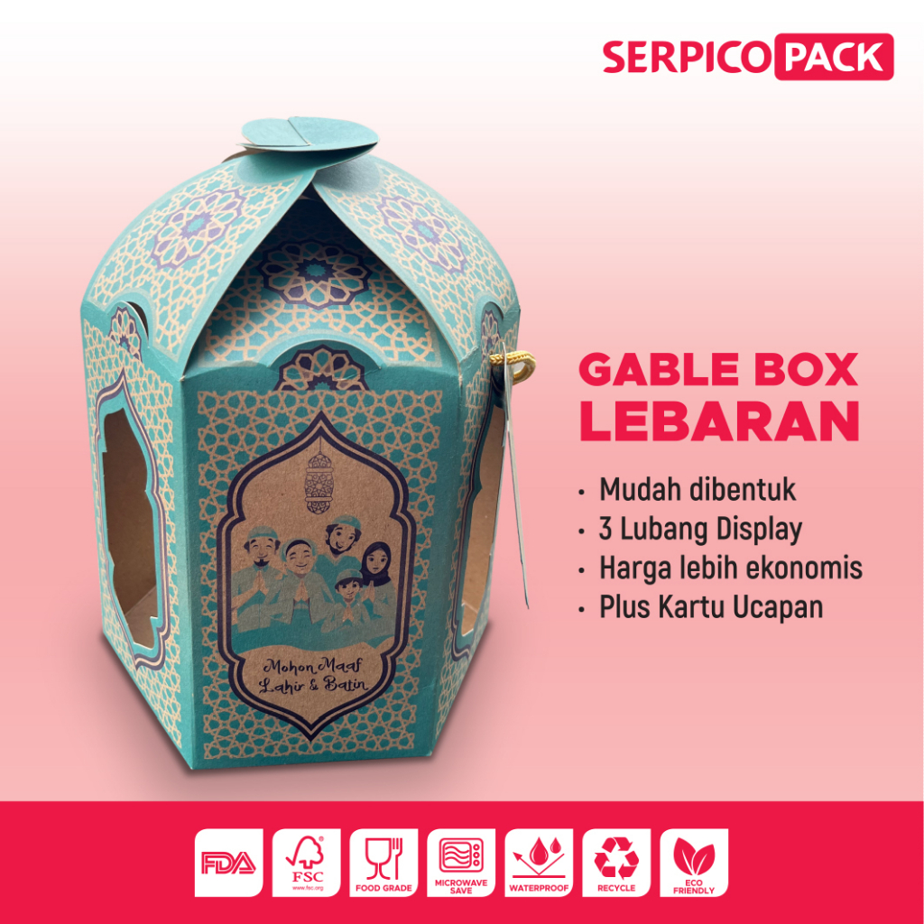 Jual Box Hampers Lebaran / Gable Box Lebaran/ Box Jinjing Lebaran / Box ...