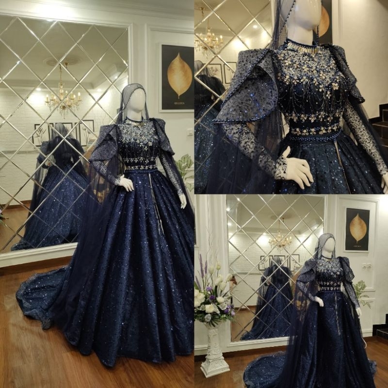 Jual NEW GAUN PENGANTEN CRONOLIN 2 IN 1 /BAJU PENGANTIN MODEL TERBARU