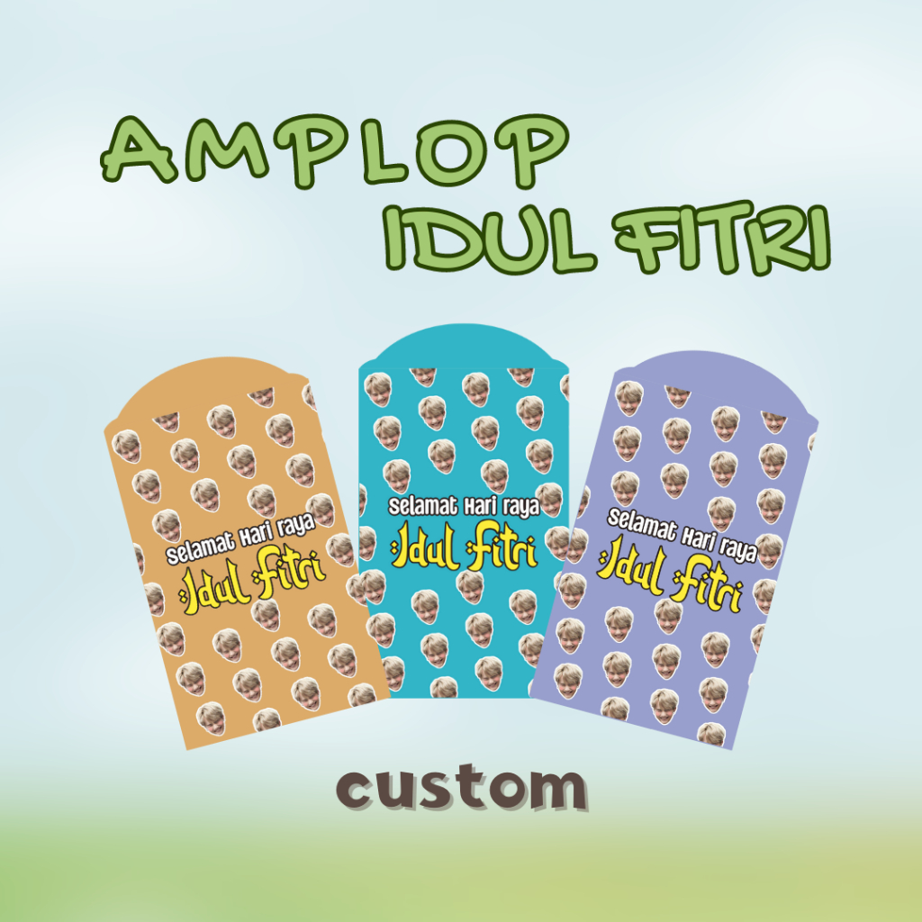 Jual Amplop Idul Fitri Custom - Amplop Unik | Shopee Indonesia