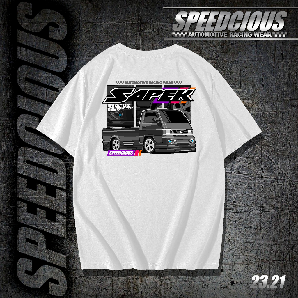 Jual Kaos Racing Baju Mobil Mutsubishi Pick Up L300 Sapek Modifikasi ...