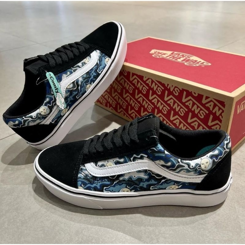 Jual VANS OLD SKOOL COMFYCUSH NIGHT SKY MULTI ORIGINAL Shopee Indonesia