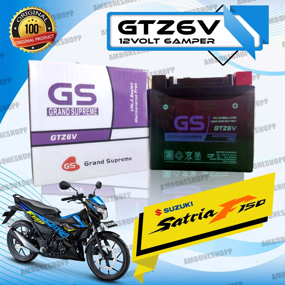 Jual AKI MOTOR VARIO 125 & 150. LEXI. NMAX. 12V - 6AH | Shopee Indonesia