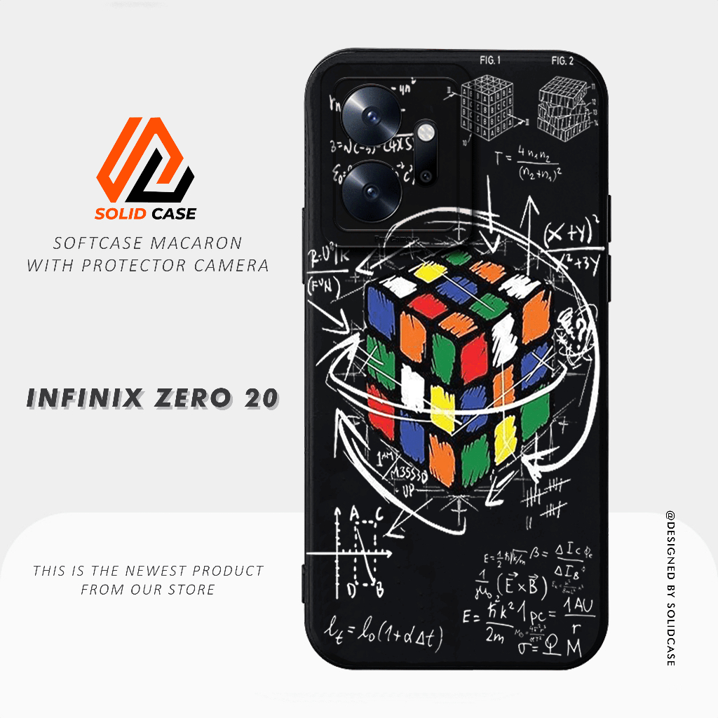 Jual Case Infinix Zero Casing Infinix Zero Rubik Solid Case Hp Terbaru Softcase