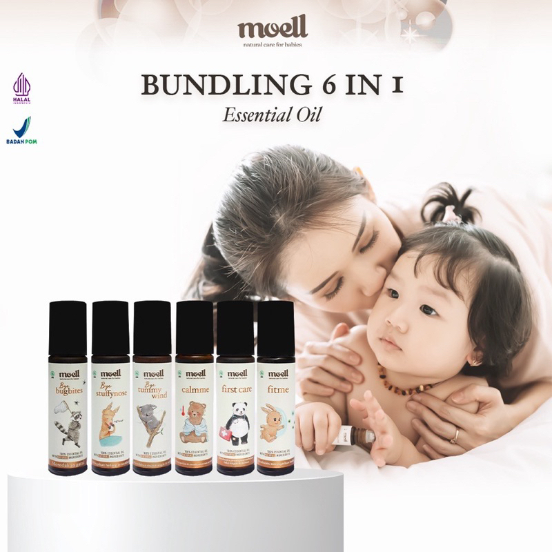 Jual Moell Essential Oil BPOM Melegakan Batuk Pilek & Hidung Tersumbat