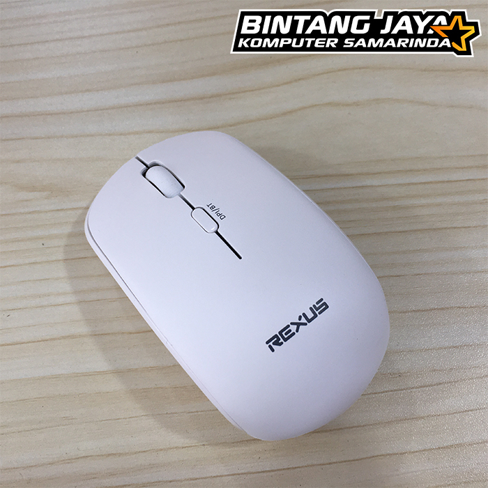 Jual Rexus QB100 Mouse Office Wireless USB & Bluetooth Silent Click ...