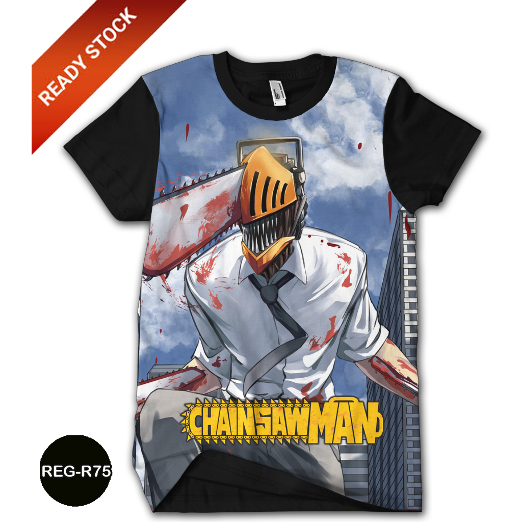 Jual Kaos Chainsaw Man 3D Baju Anime Anak Chainsaw Man Murah Meriah # ...