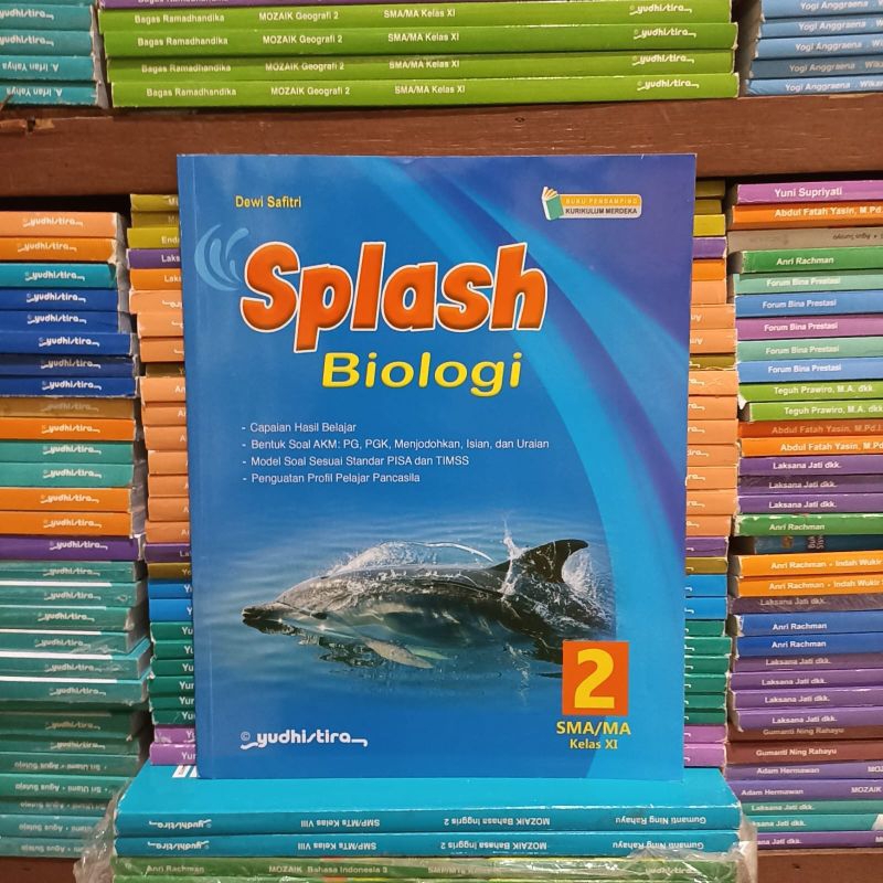 Jual Buku Splash Biologi Kelas XI/11 SMA MA Kurikulum Merdeka ...