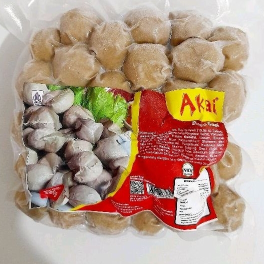 Jual Akai Bakso Sapi Isi 50 Butir 500 Gram Shopee Indonesia