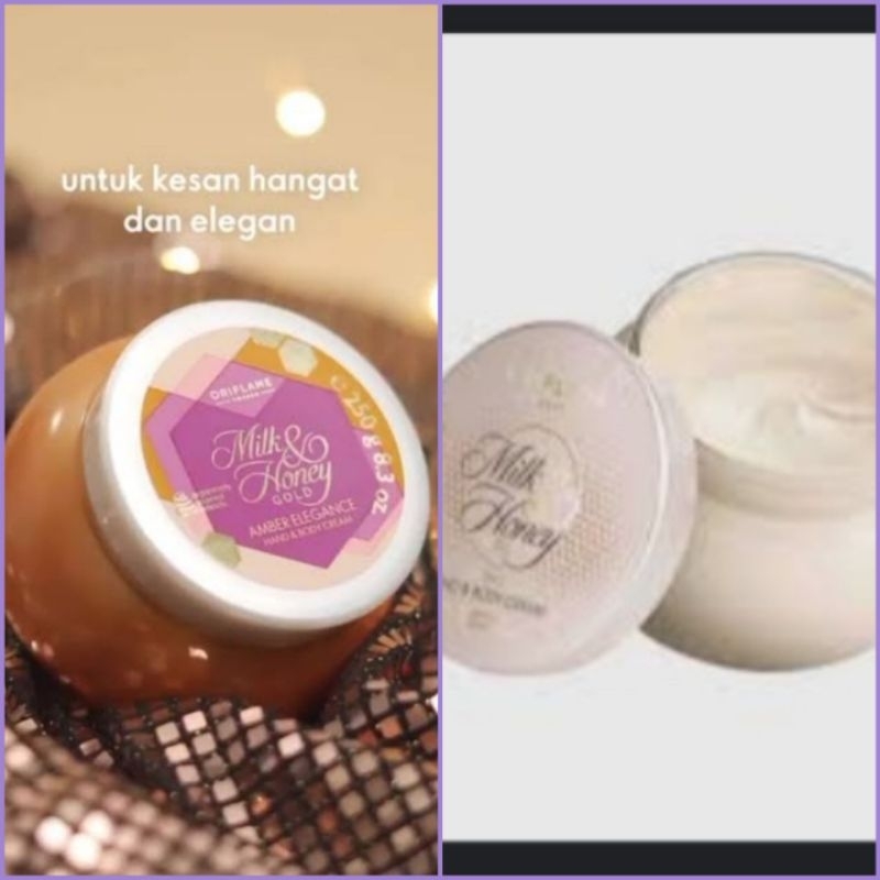 Jual Body Cream Oriflame ( Milk Honey Elegance, Love Potion ) Shopee Indonesia
