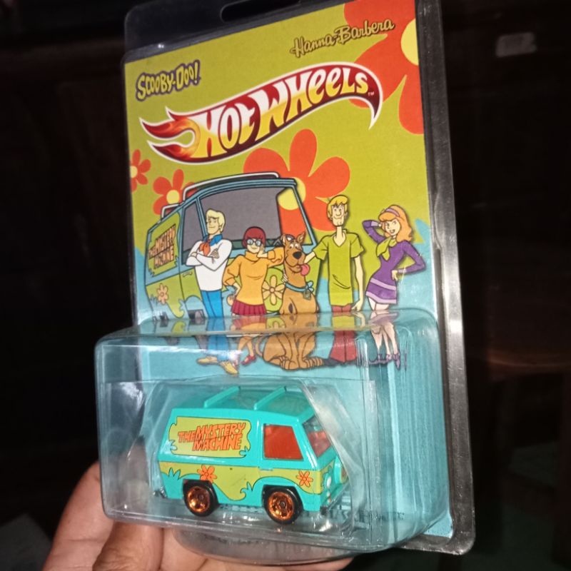 Jual Custom Card Scooby Doo The Mystery Machine Rare Hw Hot Wheels