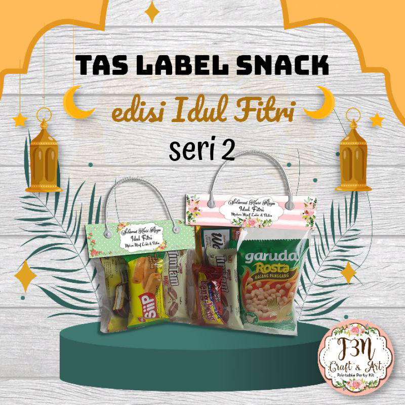 Jual Tas label snack / Bag Tag Edisi Idul Fitri (Area Samarinda ...