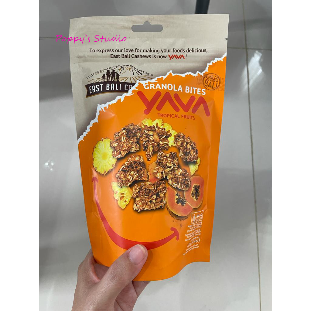 Jual Granola Bites - Tropical Fruits 125 Gr - East Bali Cashews (Yava ...