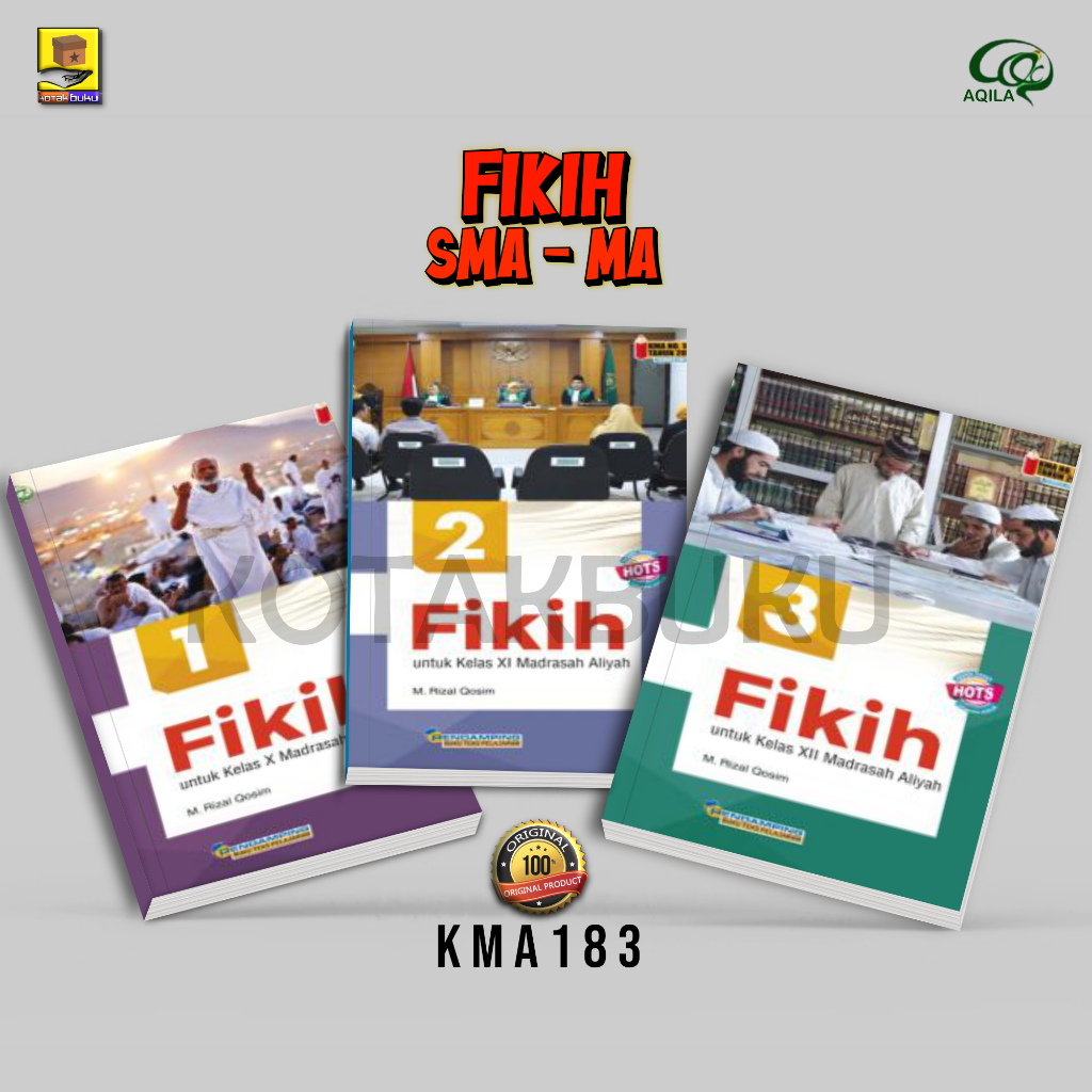 Jual Buku Fikih Kelas 10 11 12 Sma Ma Fikih Sma Ma Aqila Shopee