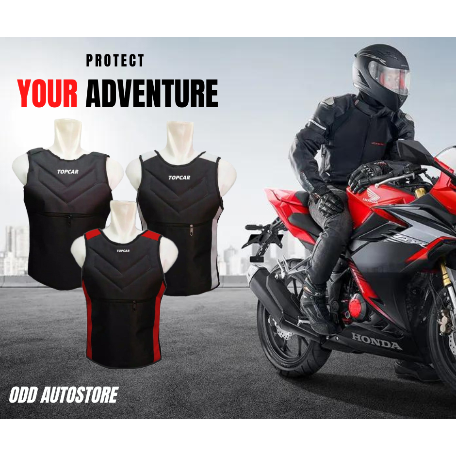 Jual Rompi motor body protector / rompi dada anti angin | Shopee Indonesia