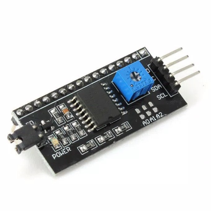 Jual I2C LCD backpack IIC Adapter plate 1602 1604 2004 LCD Module Board ...