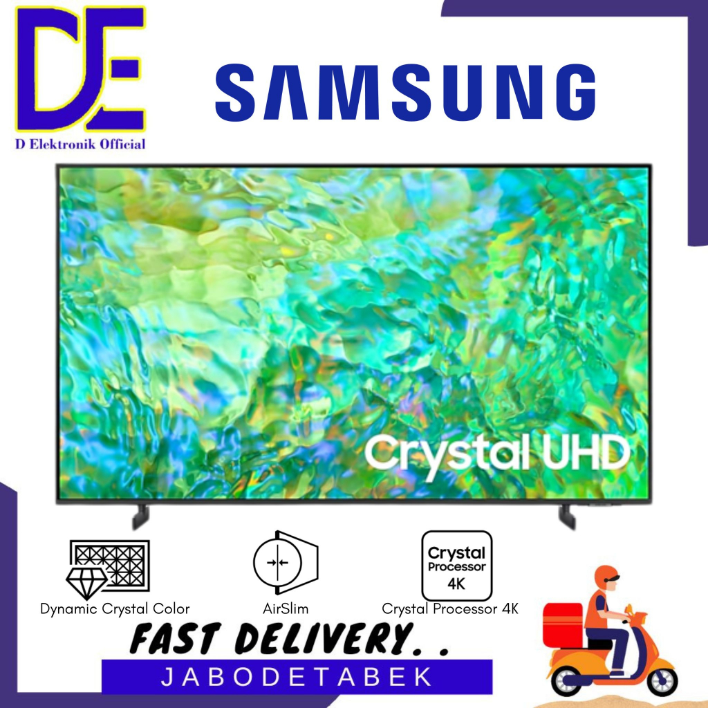 Jual Samsung 43CU8000 Led 43 Inch CU8000 Crystal Processor 4K UHD Smart ...