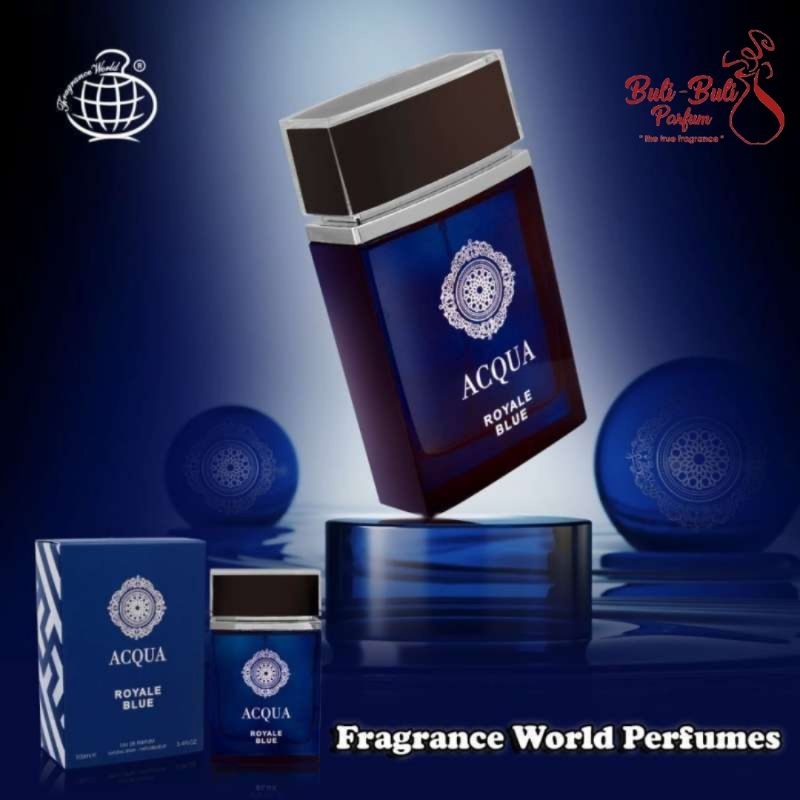 Jual Fragrance World Acqua Royale Blue EDP 100Ml Shopee Indonesia