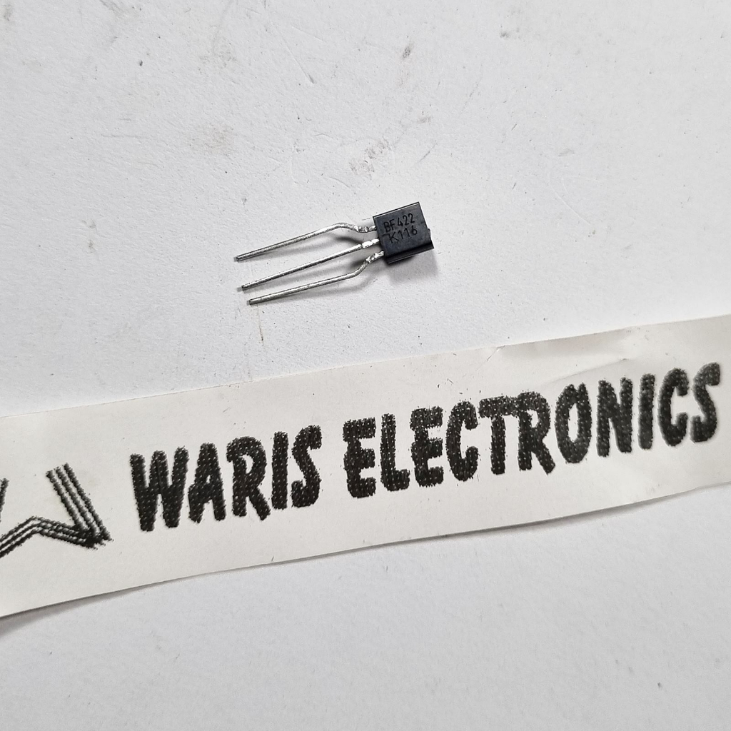 3 Transistors BF422 NPN TO-92 50mA 250V - Neuf, Pour électronique